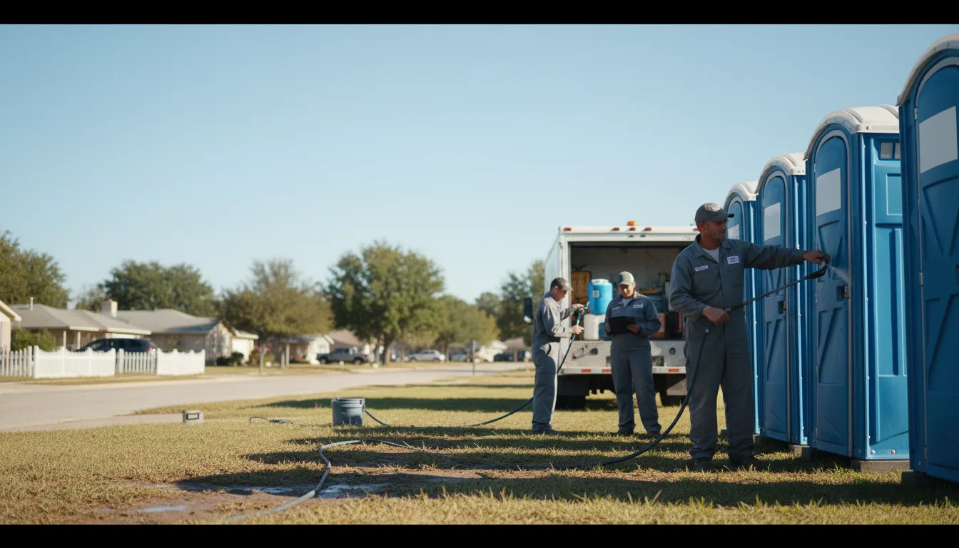 Long-Term Portable Toilet Rental in Porter, OK near me